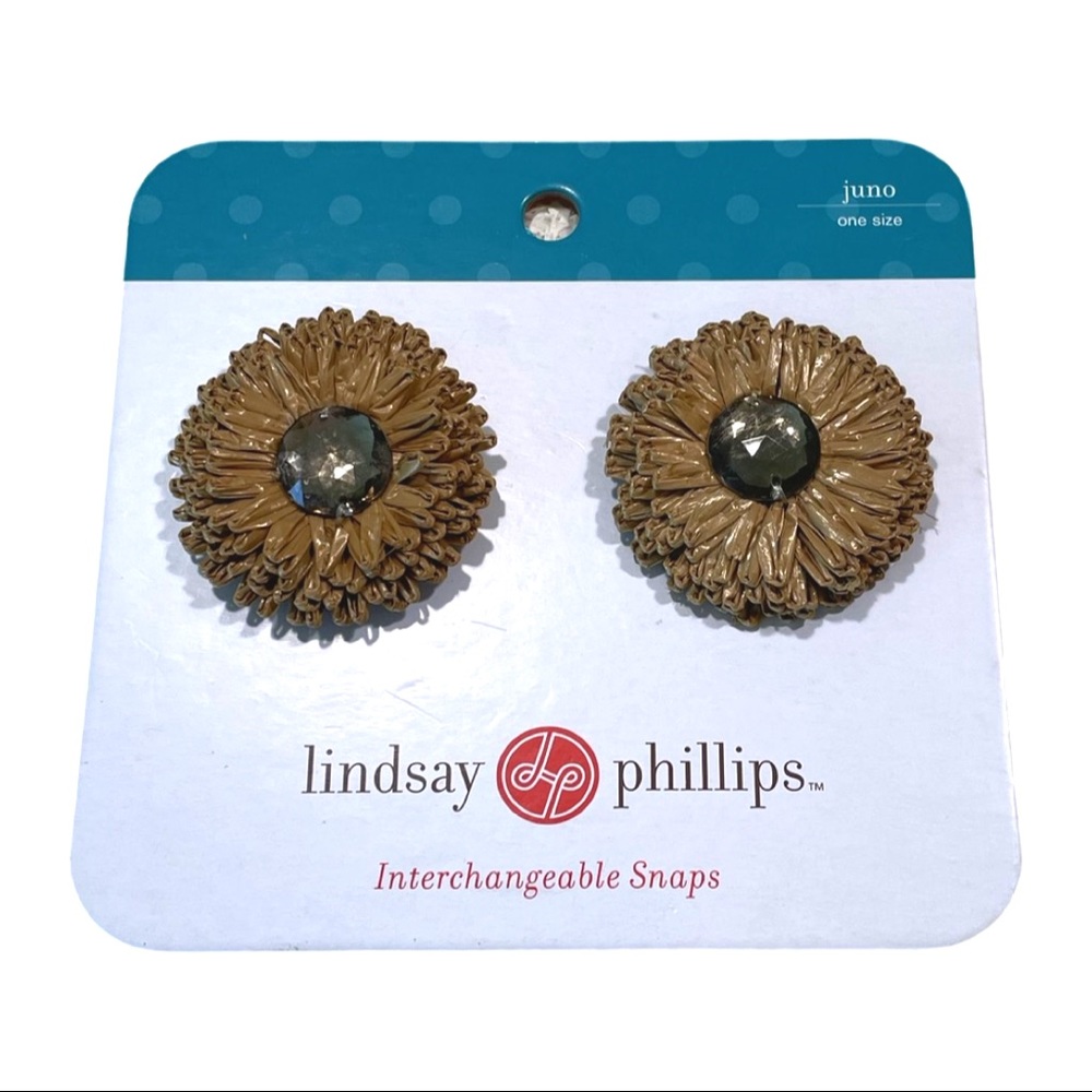 NEW Lindsay Phillips Interchangeable Shoe Snaps- boho look
